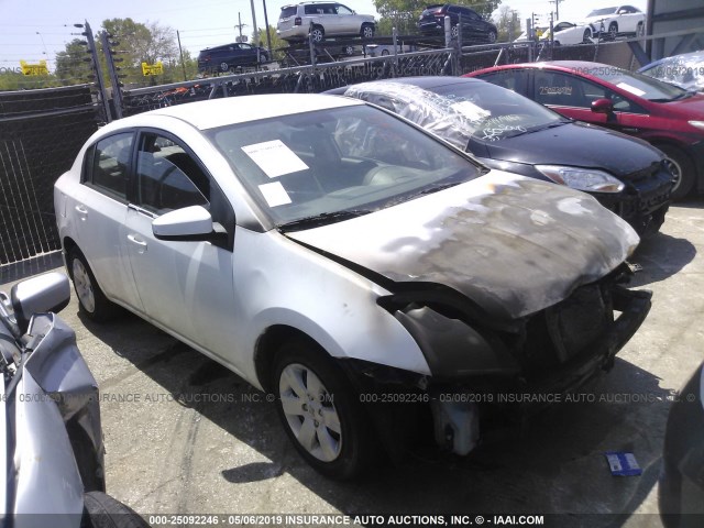 3N1AB61E78L635973 - 2008 NISSAN SENTRA 2.0/2.0S/2.0SL WHITE photo 1