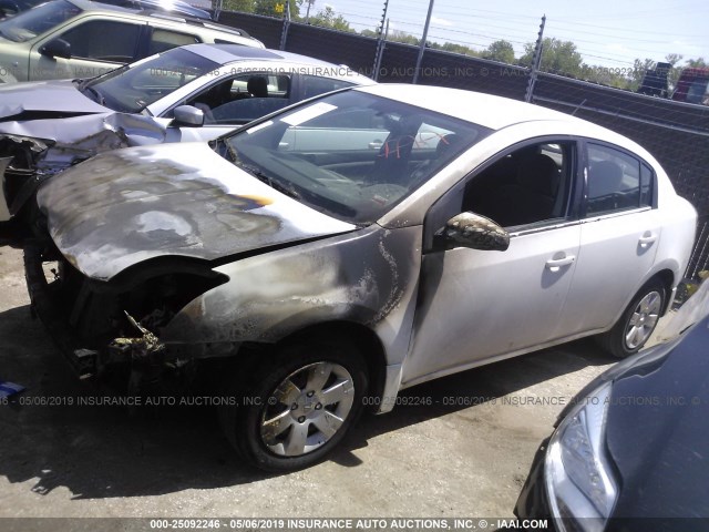 3N1AB61E78L635973 - 2008 NISSAN SENTRA 2.0/2.0S/2.0SL WHITE photo 2