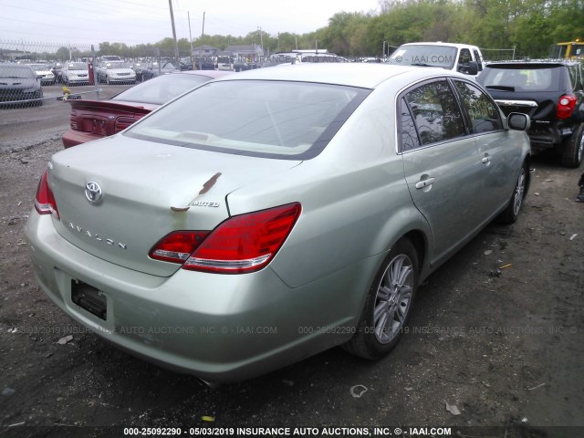 4T1BK36B06U082628 - 2006 TOYOTA AVALON XL/XLS/TOURING/LIMITED GREEN photo 4