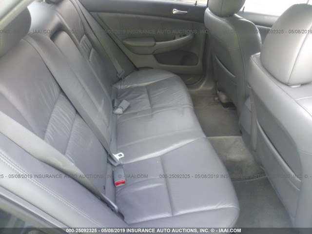 1HGCM56827A077843 - 2007 HONDA ACCORD GRAY photo 8