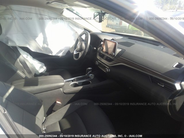 1N4BL4EV9KC164107 - 2019 NISSAN ALTIMA SL SILVER photo 5