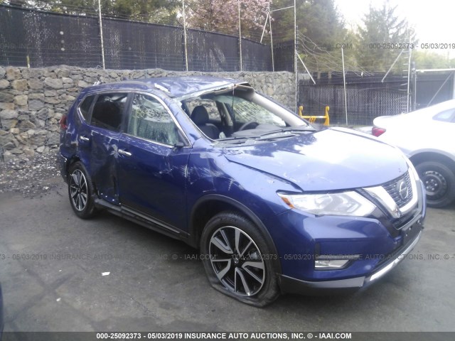 5N1AT2MU3KC752799 - 2019 NISSAN ROGUE S/SL/SV BLUE photo 1