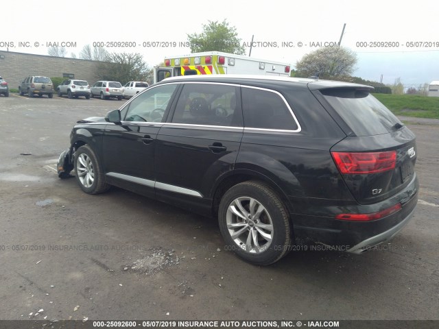 WA1LAAF70JD018653 - 2018 AUDI Q7 PREMIUM PLUS BLACK photo 3