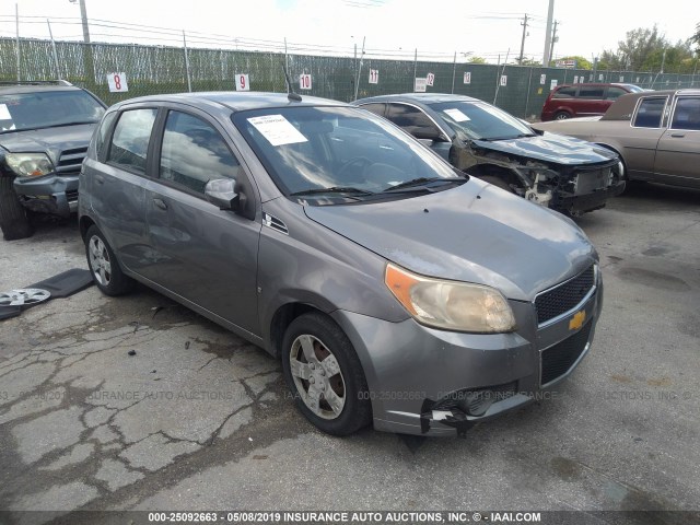 KL1TD66EX9B379430 - 2009 CHEVROLET AVEO LS/LT ლურჯი ფოტო 1