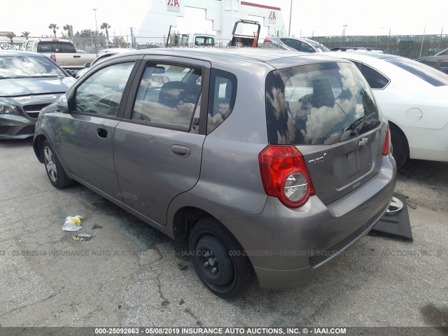 KL1TD66EX9B379430 - 2009 CHEVROLET AVEO LS/LT ლურჯი ფოტო 3