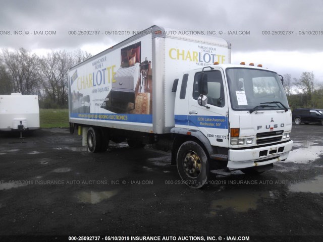 JL6DGP1E27K014231 - 2007 MITSUBISHI FUSO TRUCK FM 61F WHITE photo 1