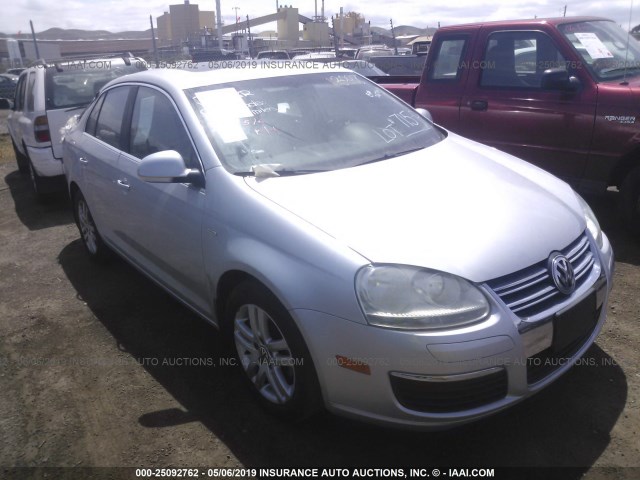 3VWEG71K87M070926 - 2007 VOLKSWAGEN JETTA WOLFSBURG SILVER photo 1