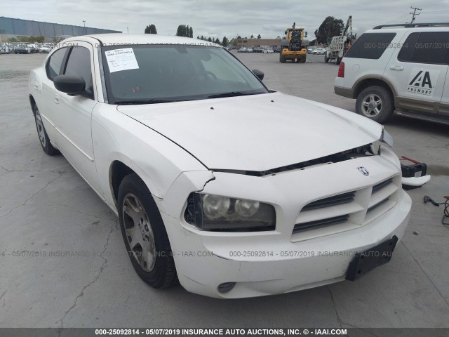 2B3KA43G56H305361 - 2006 DODGE CHARGER SE/SXT WHITE photo 1