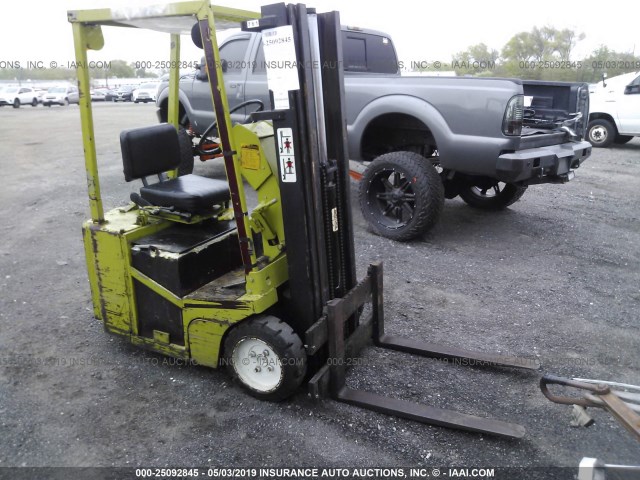 TW1257012955FA - 1998 CLARK ELECTRIC FORKLIFT  GREEN photo 1