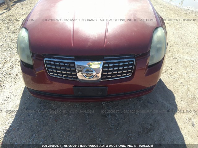 1N4BA41E55C876033 - 2005 NISSAN MAXIMA SE/SL RED photo 6