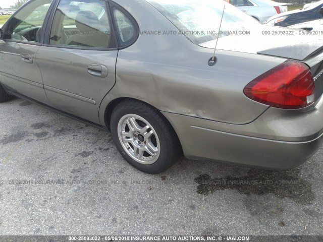 1FAFP55293G229453 - 2003 FORD TAURUS SES GRAY photo 6