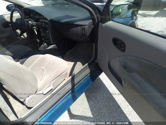 1G8ZY12722Z161863 - 2002 SATURN SC2 BLUE photo 5