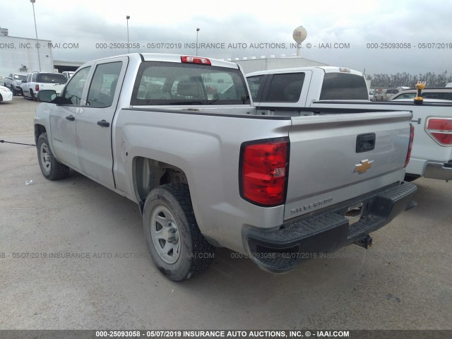 3GCPCPEH4EG243911 - 2014 CHEVROLET SILVERADO C1500 SILVER photo 3