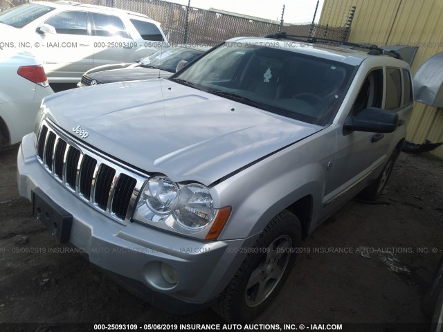 1J4HR48NX5C731891 - 2005 JEEP GRAND CHEROKEE LAREDO/COLUMBIA/FREEDOM 银色 照片 2