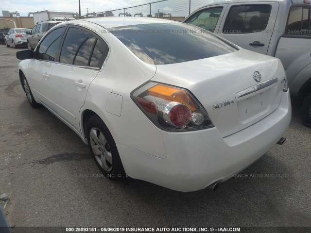 1N4AL21E68N521665 - 2008 NISSAN ALTIMA 2.5/2.5S WHITE photo 3