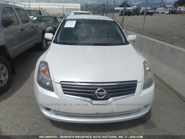 1N4AL21E68N521665 - 2008 NISSAN ALTIMA 2.5/2.5S WHITE photo 6