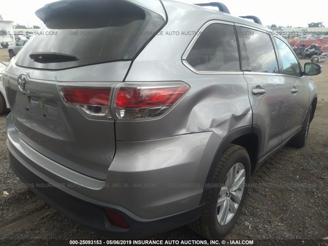 5TDZKRFH3GS185316 - 2016 TOYOTA HIGHLANDER LE/LE PLUS 灰色 照片 6