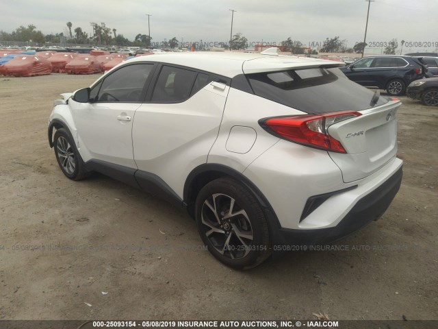 NMTKHMBX9JR031750 - 2018 TOYOTA C-HR XLE/XLE PREMIUM WHITE photo 3