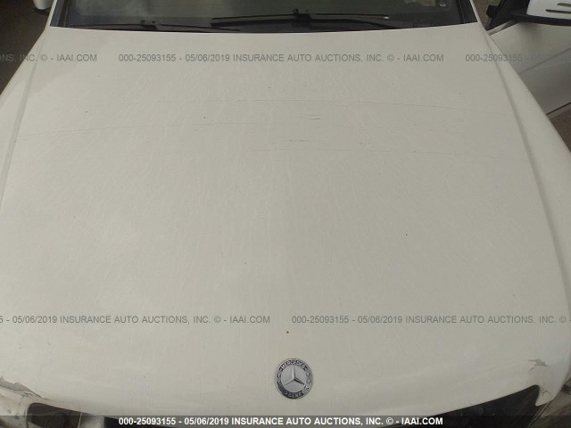 WDDGF4HB6EA945651 - 2014 MERCEDES-BENZ C 250 WHITE photo 10