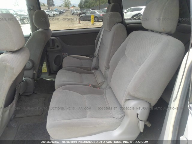 5TDZA23C94S107850 - 2004 TOYOTA SIENNA CE/LE GRAY photo 8