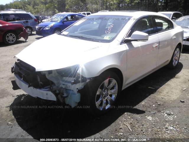 1G4GH5E37CF142396 - 2012 BUICK LACROSSE PREMIUM WHITE photo 2