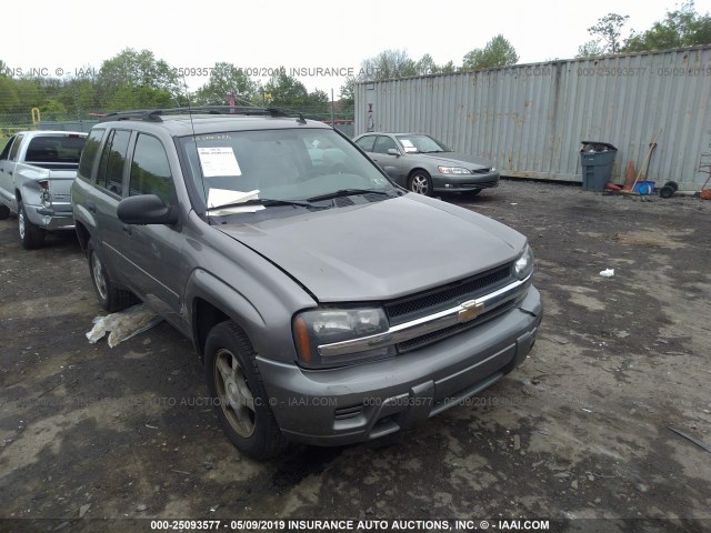 1GNDT13S672247184 - 2007 CHEVROLET TRAILBLAZER LS/LT GRAY photo 1