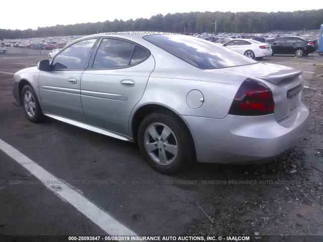 2G2WP552671150789 - 2007 PONTIAC GRAND PRIX 银色 照片 3