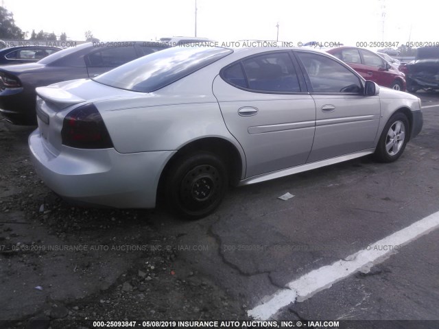 2G2WP552671150789 - 2007 PONTIAC GRAND PRIX 银色 照片 4