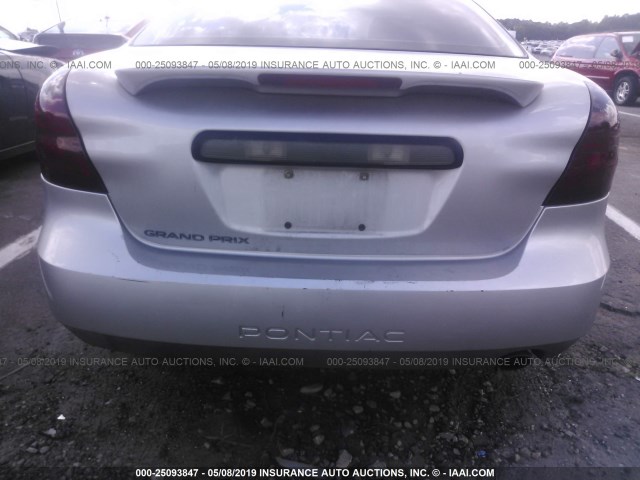 2G2WP552671150789 - 2007 PONTIAC GRAND PRIX 银色 照片 6