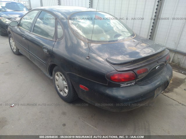 1FAFP52SXWG275219 - 1998 FORD TAURUS LX/SE GREEN photo 3