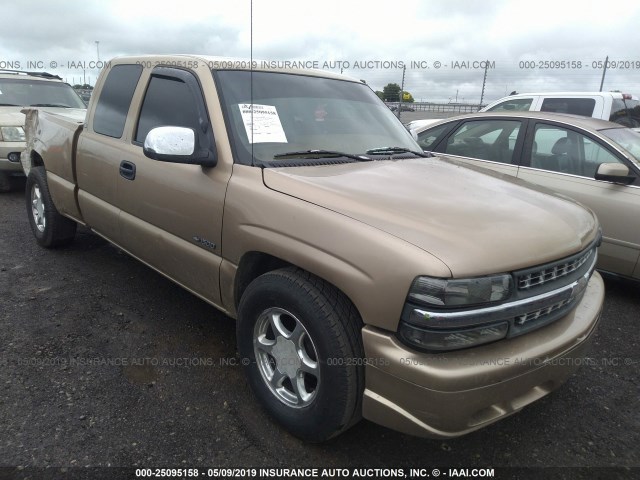 2GCEC19T1Y1173154 - 2000 CHEVROLET SILVERADO C1500 BROWN photo 1