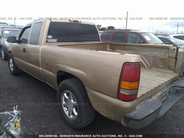 2GCEC19T1Y1173154 - 2000 CHEVROLET SILVERADO C1500 BROWN photo 3