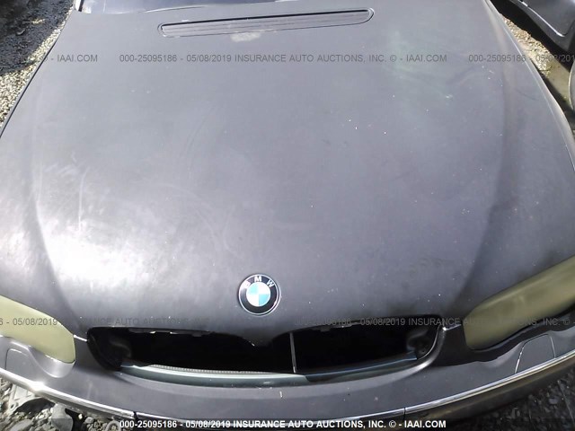 WBAGN63412DR05180 - 2002 BMW 745 LI GRAY photo 10