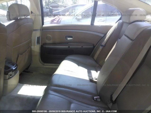 WBAGN63412DR05180 - 2002 BMW 745 LI GRAY photo 8