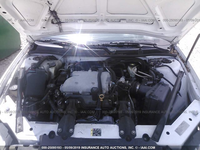 2G1WD5EM5B1148281 - 2011 CHEVROLET IMPALA POLICE WHITE photo 10