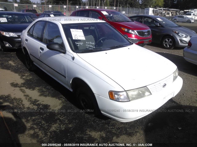 1N4AB41DXVC762884 - 1997 NISSAN SENTRA XE/GXE/GLE/BASE WHITE photo 1