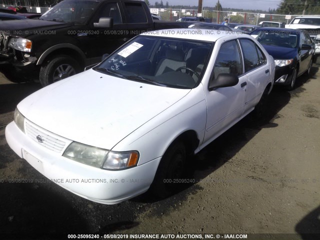 1N4AB41DXVC762884 - 1997 NISSAN SENTRA XE/GXE/GLE/BASE WHITE photo 2