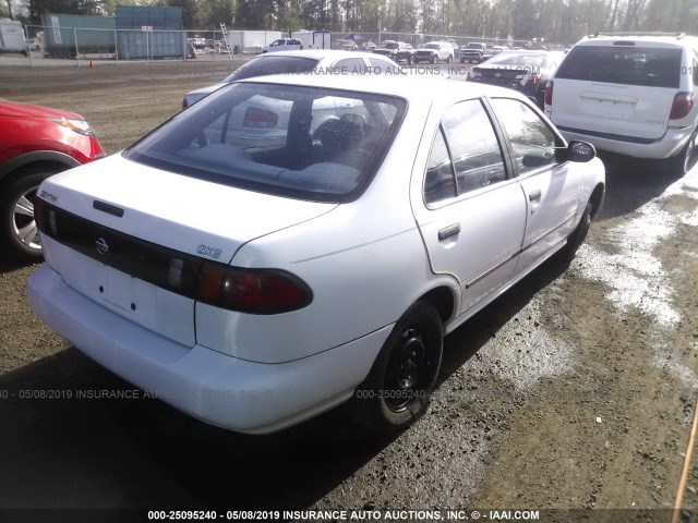 1N4AB41DXVC762884 - 1997 NISSAN SENTRA XE/GXE/GLE/BASE WHITE photo 4