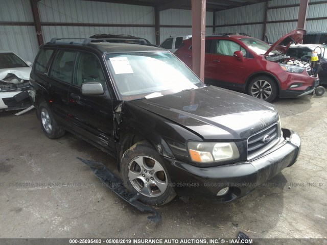 JF1SG65653H728073 - 2003 SUBARU FORESTER 2.5XS BLACK photo 1