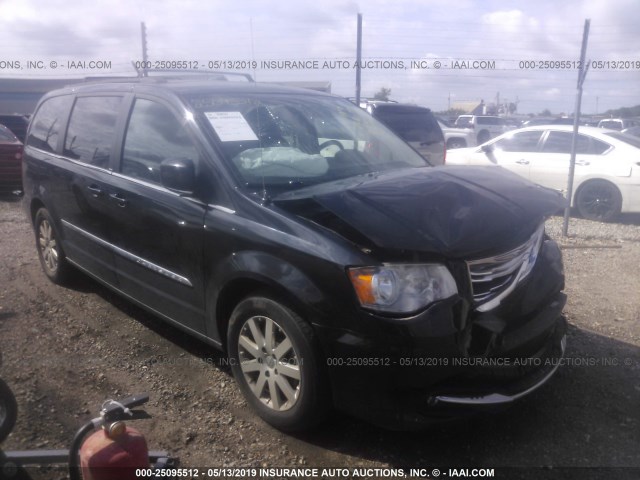 2C4RC1BGXDR706872 - 2013 CHRYSLER TOWN & COUNTRY TOURING BLACK photo 1