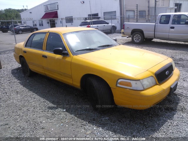 2FABP7AVXBX144544 - 2011 FORD CROWN VICTORIA S YELLOW photo 1