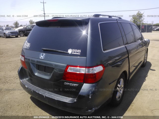 5FNRL387X5B086427 - 2005 HONDA ODYSSEY EXL BEIGE photo 4