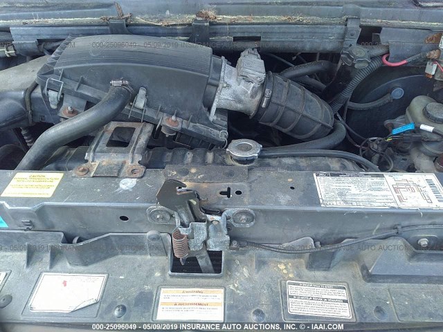 1FDEE14N3RHA61825 - 1994 FORD ECONOLINE E150 VAN GRAY photo 10