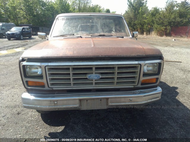 2FTCF10E8CCA67133 - 1982 FORD F100 BROWN photo 6