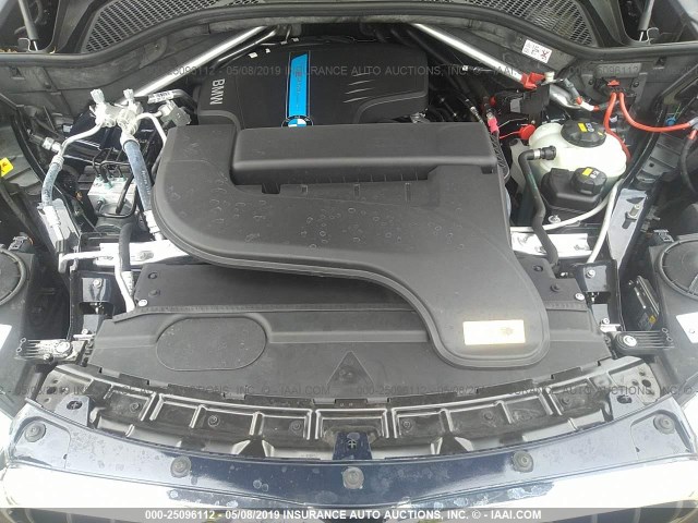 5UXKT0C57J0V98742 - 2018 BMW X5 XDR40E BLUE photo 10