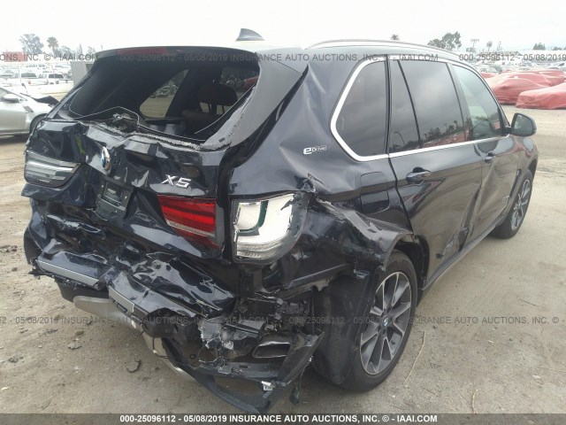 5UXKT0C57J0V98742 - 2018 BMW X5 XDR40E BLUE photo 4