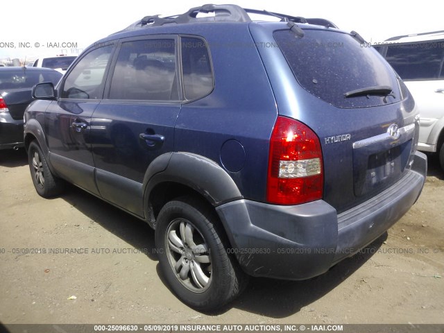 KM8JN72D56U319860 - 2006 HYUNDAI TUCSON GLS/LIMITED 蓝色 照片 3