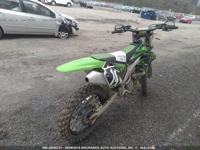 JKAKXGDC36A008916 - 2006 KAWASAKI KX450 D6F GREEN photo 4