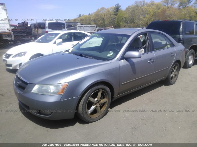 5NPEU46F48H338948 - 2008 HYUNDAI SONATA SE/LIMITED GRAY photo 2