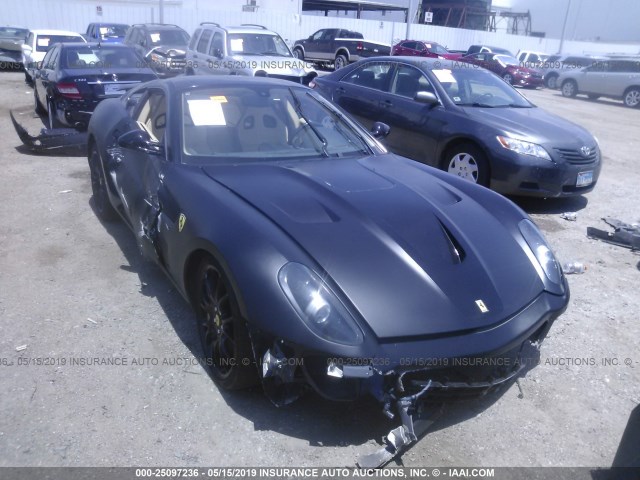 ZFFFC60A090167048 - 2009 FERRARI 599 GTB FIORANO BLACK photo 1